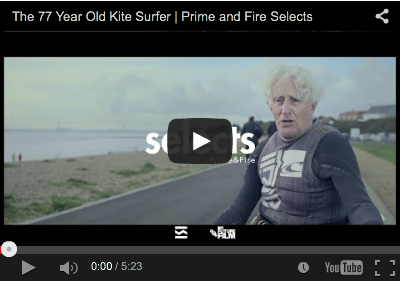 Documentary The 77 Year Old Kite Surfer